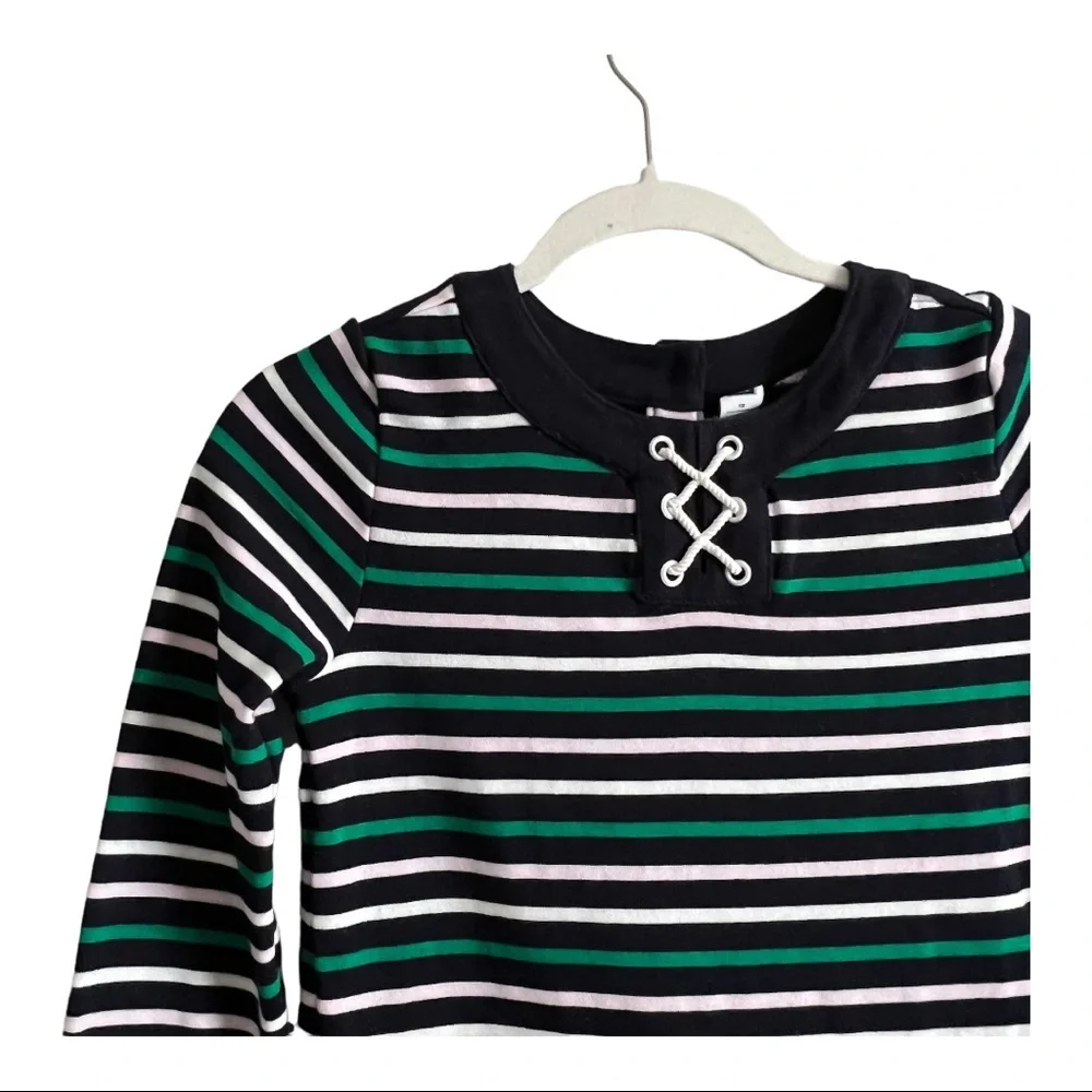 Janie and Jack Girls Striped Dress - Picture 3 of 6